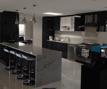 modern kitchen, home renovations by Builders at Your Service