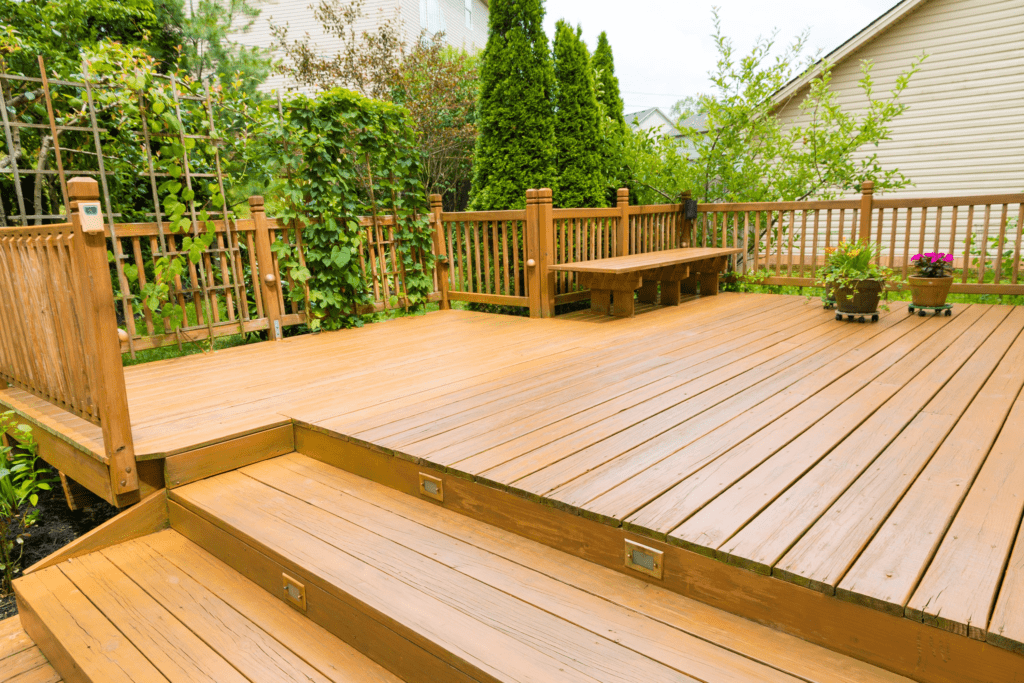decking backyard created by a custom home builder in Adelaide