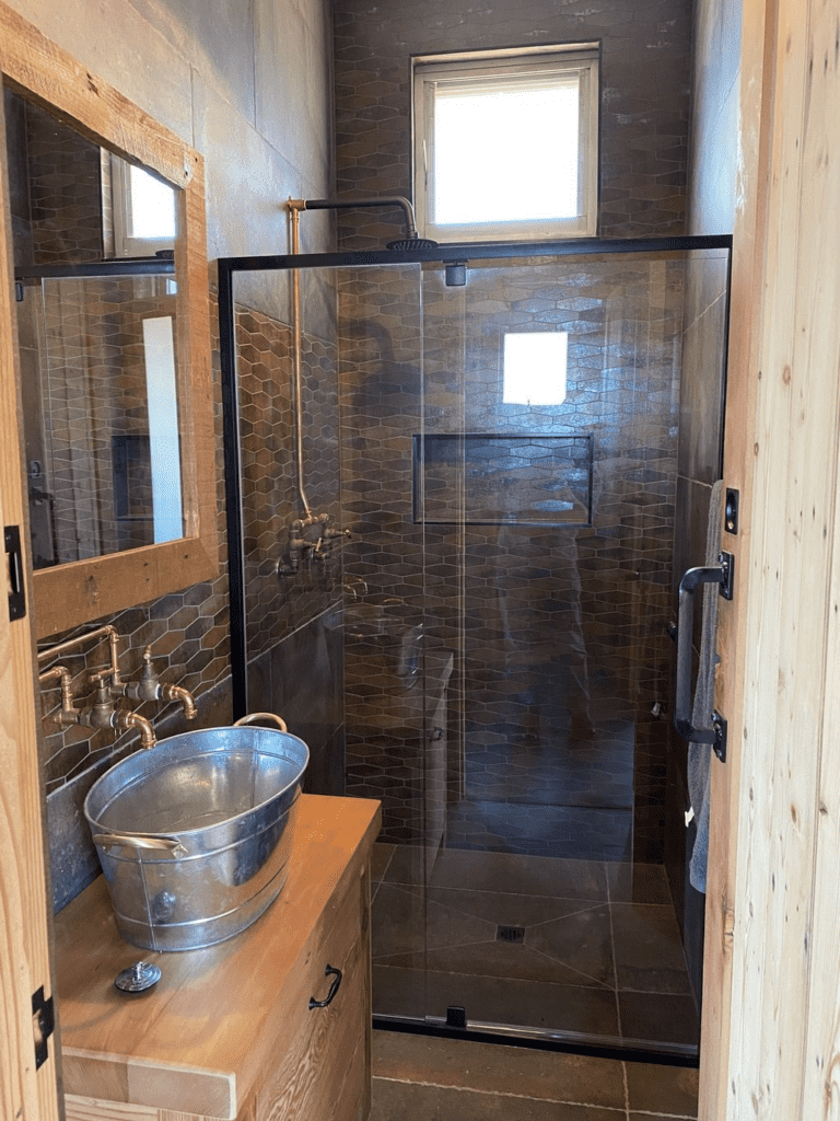 Rustic bathroom renovations from Builders at Your Service Rustic bathroom renovations from Builders at Your Service