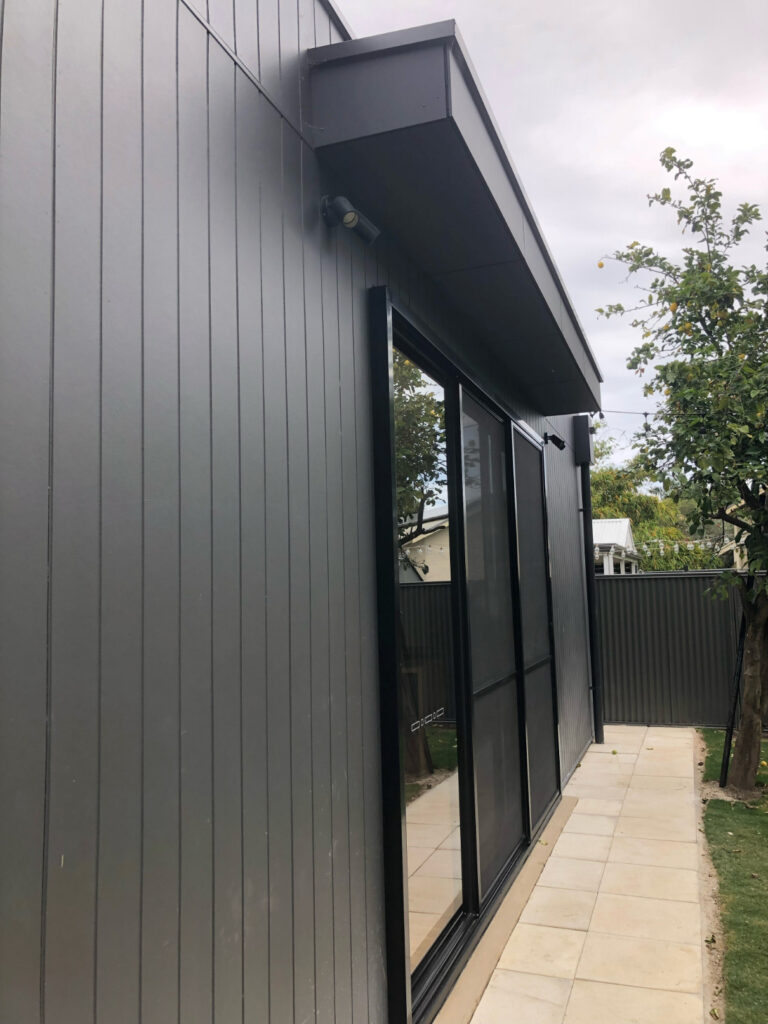 6 black timber cladding